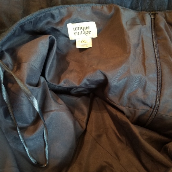 NWOT Unique Vintage lace sweetheart tea dress - Picture 6 of 9